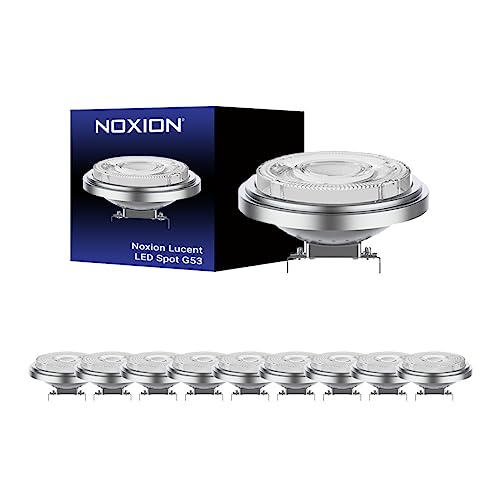 Noxion Mehrfachpackung 10x Lucent Led-Spot G53 AR111 7.2W 450lm 40D - 918-927 Dim To Warm | Höchste Farbwiedergabe - Dimmbar - Ersatz Für 50W von Noxion