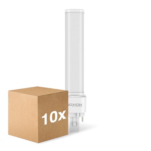 Noxion Mehrfachpackung 10x Lucent PL-C LED 7.4W - 830 Warmweiß | Ersatz Für 26W von Noxion