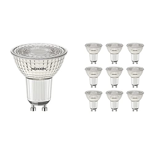 Noxion Mehrfachpackung 10x PerfectColor Led-Spot GU10 PAR16 2.6W 230lm 36D - 922-927 Dim To Warm | Höchste Farbwiedergabe - Dimmbar - Ersatz Für 35W von Noxion