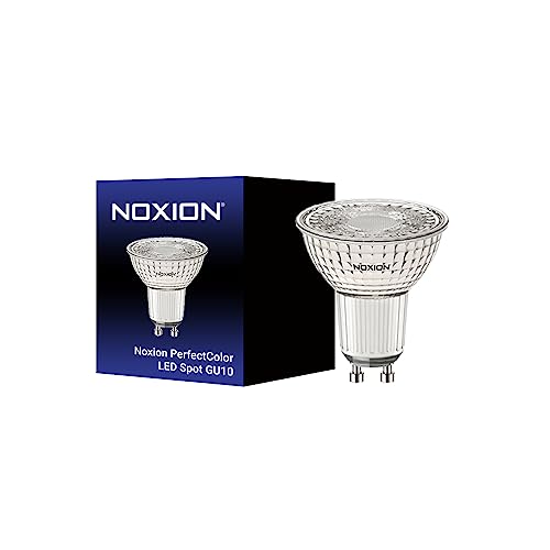Noxion PerfectColor LED-Spot GU10 PAR16 4W 345lm 60D - 940 Kaltweiß | Höchste Farbwiedergabe - Dimmbar - Ersatz für 50W von Noxion