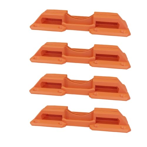 8 Stück(4er Set) Halterung für Werkzeugkoffer, passend für L_Boxx Sortimo (Orange) von Nozzleboss