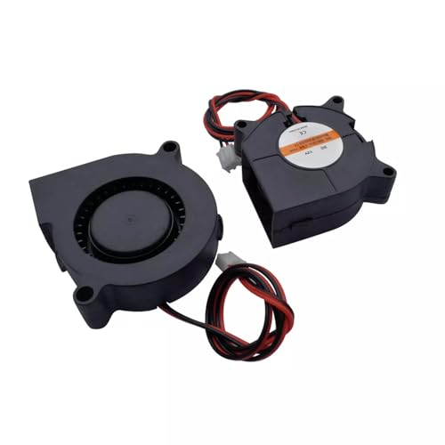 Nozzleboss Lüfter Radial 12VDC 40mm 50mm für 3D Drucker passend für Anycubic Creality Ender Anet CR10 (12V R 50x50x15mm) von Nozzleboss