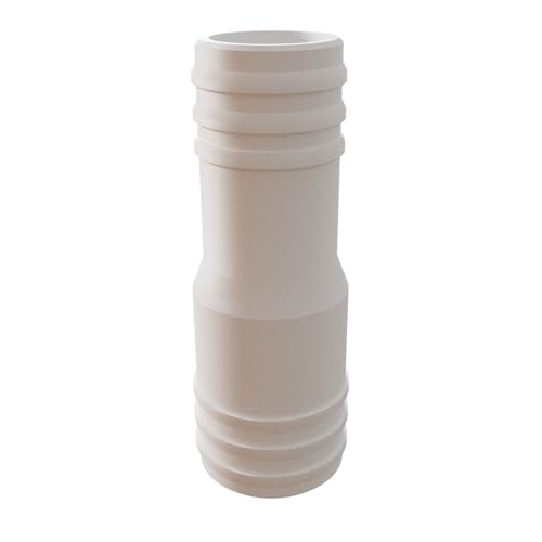 Pool Schlauchadapter Anschluss 32mm auf 38mm Schlauf passend für Intex Bestway Pool Schwimmenbecken (Weiß) von Nozzleboss