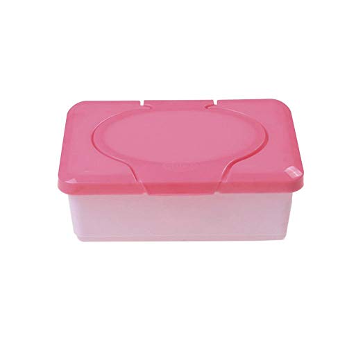 taschentücher box Kosmetiktücherbox Baby Wipes Dispenser Ungiftige tragbare Wischtücher kosmetiktücher box für Feuchttücher von 80 Stück oder weniger als von Nrkin