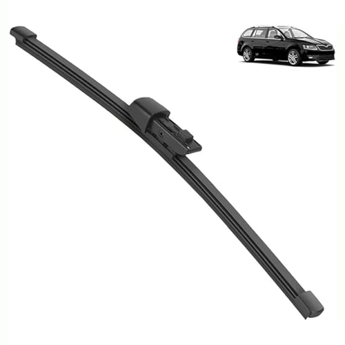 Nsnqb Auto Heck Scheibenwischer für Skoda Octavia 3 A7 5E MK3 2013-2019 Estate, 14", Heckscheibenwischer Wischerblatt und Wischerarm Hinten, Scheibenwischer Wischblattersatz Set von Nsnqb