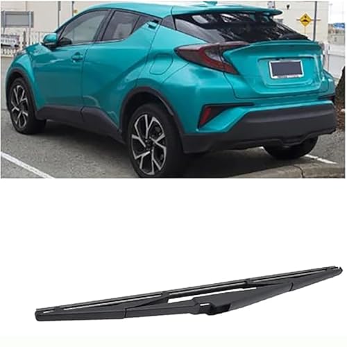 Nsnqb Auto Heck Scheibenwischer für Toyota C-HR CHR 2016-2023, 14", Heckscheibenwischer Wischerblatt und Wischerarm Hinten, Scheibenwischer Wischblattersatz Set von Nsnqb