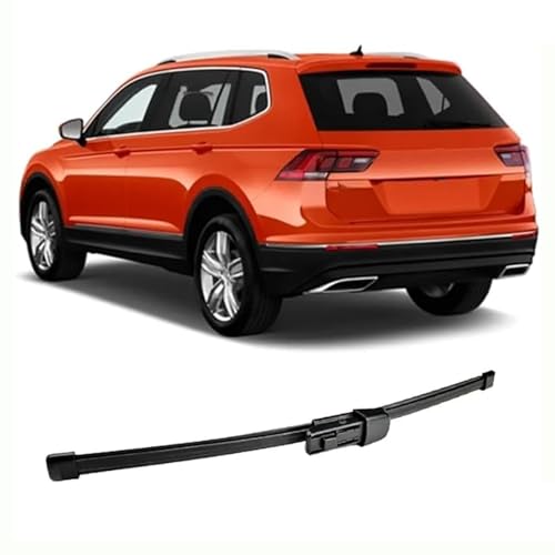 Nsnqb Auto Heck Scheibenwischer für VW Tiguan MK2 2017-2023, 14", Heckscheibenwischer Wischerblatt und Wischerarm Hinten, Scheibenwischer Wischblattersatz Set von Nsnqb