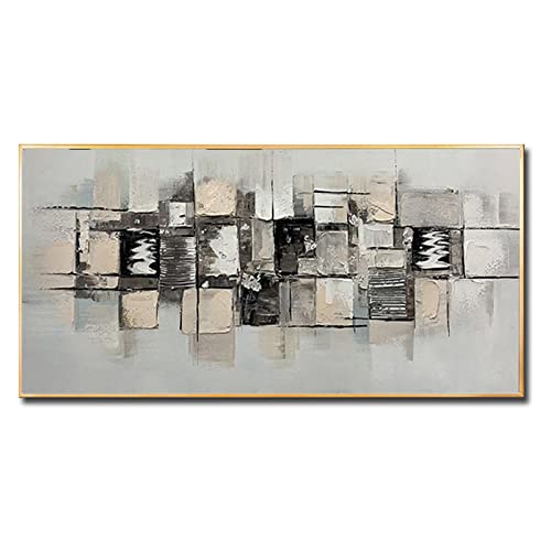 Moderne Abstrakte Wandkunst Bunte Abstrakte Malerei Texturbild FüR Wohnzimmer, Schlafzimmer, KüChe, Zuhause Und BüRo, Wanddekoration, Rahmenlos (50 x 100 cm) 20 × 39 Zoll von Nsodinevus