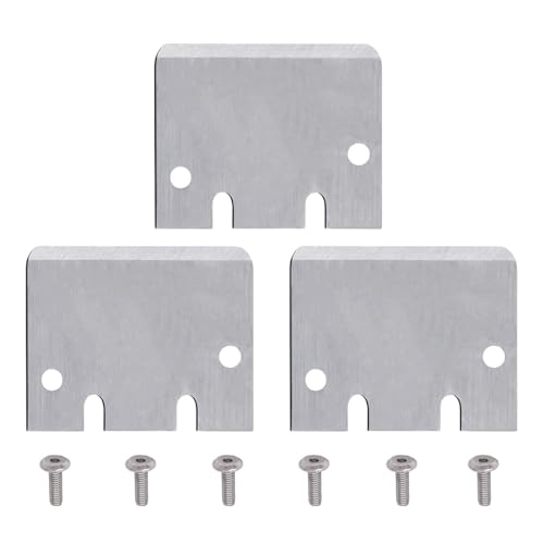 Nssnlur 3Pcs SK5 3D Drucker Schaber für Bambulab, 3D-Drucker Spatel SK5 Steel Scraper Tip Blade mit Screws Ausgeschlossener Kunststoffgriff für Bambu Druckplatte 3D Druckentferner Werkzeugset von Nssnlur