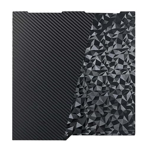 Nssnlur Smooth PEO PET Kobra 3 Druckplatte 256x268 mm, Double Sided PEO PET Build Plate Federstahl Spring Steel Druckbett für Anycubic Kobra 3, Kobra 3 Combo, Kobra 3 V2 3D Drucker Plattform von Nssnlur