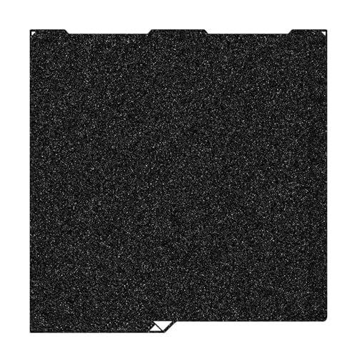 Nssnlur Kobra 3 PEI Druckplatte 256x268mm, Double Sided Textured PEI Spring Steel Druckbett Flexibles PEI Build Plate für Anycubic Kobra 3, Kobra 3 Combo 3D-Drucker Plattform von Nssnlur