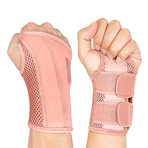 NuCamper Atmungsaktive Handgelenkstütze Handgelenk Bandage Mit Metallschiene-Stabilisator Männer Frauen Handgelenkbandage Verstellbare Handgelenkschiene für Arthritis, Sehnenentzündung, Verstauchung von NuCamper