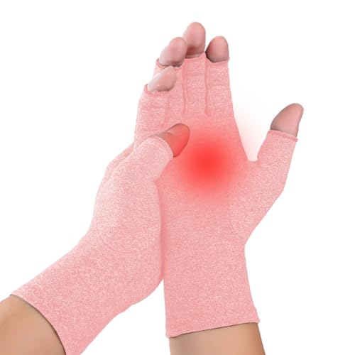 NuCamper Kompressionshandschuhe Arthrose Handschuhe für Frauen und Männer Atmungsaktive und Stützende Kompression Handschuhe Linderung von Arthritis Verstauchung Sehnenentzündung von NuCamper