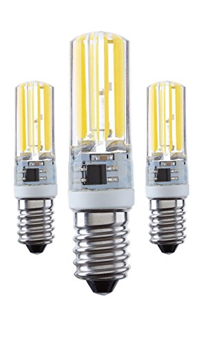 NuLoXx 3er Pack LED Spezial COB E14 5W/827 2700K warmweiß 400LM AC 220-240V, 360° Abstrahlwinkel von NuLoXx