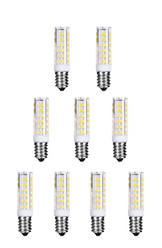 NuLoXx 9er Pack LED Röhrenlampe 7W/827 E14, 2700K warmweiß 500LM, 360° Abstrahlwinkel, AC 220-240V von NuLoXx