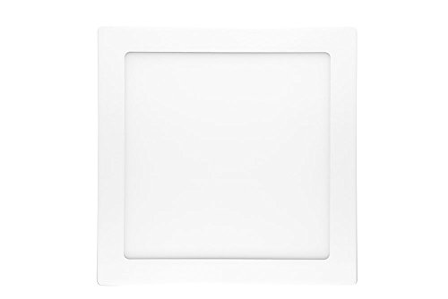 NuLoXx LED Panel Square Surface mounted (Aufputzmontage) 18W/727 2700K warmweiß 1200LM AC 80…260V, 120° Abstrahlwinkel, Deckenleuchte ersetzt 40 Watt von NuLoXx
