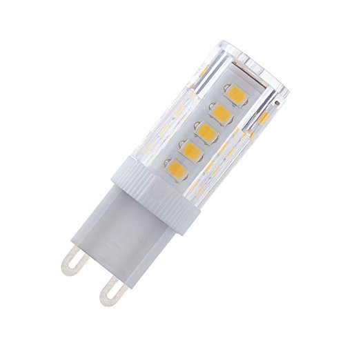 NuLoXx LED Stiftsockellampe 6W/860 6000K G9 kaltweiß (Tageslicht) 600 lm, 360 ° Abstrahlwinkel, AC 220-240V von NuLoXx