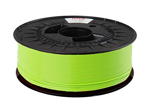 NuNus PETG Filament 1,75mm Made in Europe Premium Qualität PET 1,75mm Polyethylenterephthalat Lebensmittelecht Filament (Grün) von NuNus
