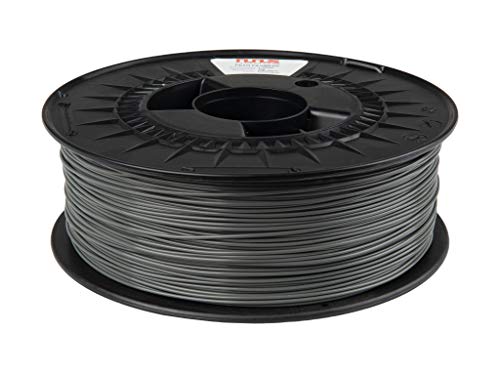 NuNus PLA Filament 1kg Filament für 3D Drucker PLA Grau 1,75mm Polylactide Filament von NuNus