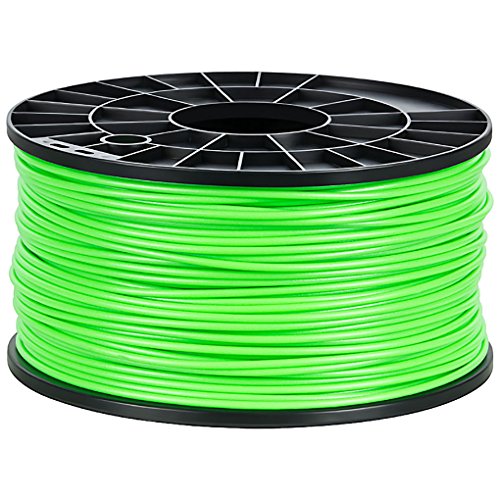 NuNus Robustes PP Filament 1KG für 3D Drucker (3.00mm, selbstleuchtend-grün) Glow in the Dark Polypropylen Filament - Lebensmittelecht - Food Grade… von NuNus