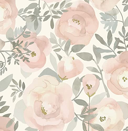 NuWallpaper NUS3829 2020 Peachy KEEN Pink, Rose von NuWallpaper