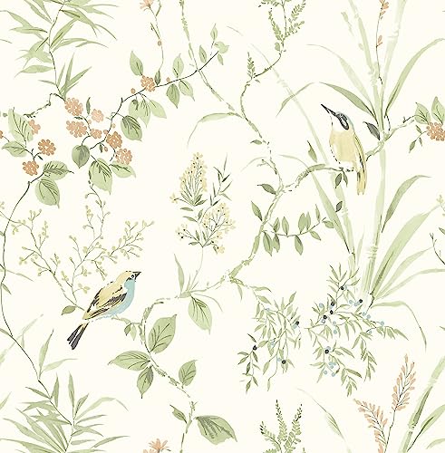 NuWallpaper NUWALL 2022 (SW) Singbird Sage von NuWallpaper