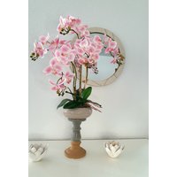 Künstliche Orchidee, Luxus-Orchideen-Dekor, Latex-Orchidee Mit Keramikvase von NuageDECO