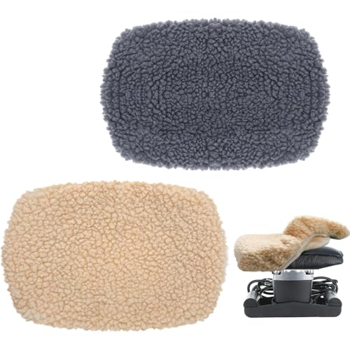 Nuanchu 2 x Massagegerät-Abdeckung, Fleece-Pad-Abdeckung, kompatibel mit Jeanie Rub Massagegerät, weiches Schaffell, waschbar, Massagepad für bequeme und effektive Massage Nuanchu 2 x Massagegerät-Abdeckung, Fleece-Pad-Abdeckung, kompatibel mit Jeanie Rub Massagegerät, weiches Schaffell, waschbar, Massagepad für bequeme und effektive Massage von Nuanchu