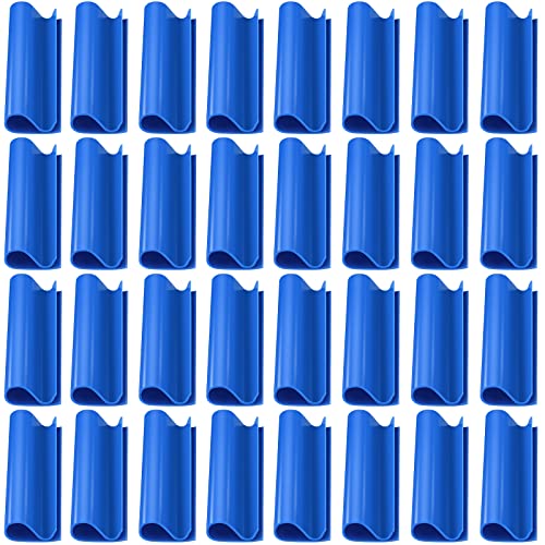 Nuanchu Abdeckungsclip für Pool-Sicherung Winterabdeckung Clip Überbodenabdeckung Clips (blau, 48 Stück) von Nuanchu