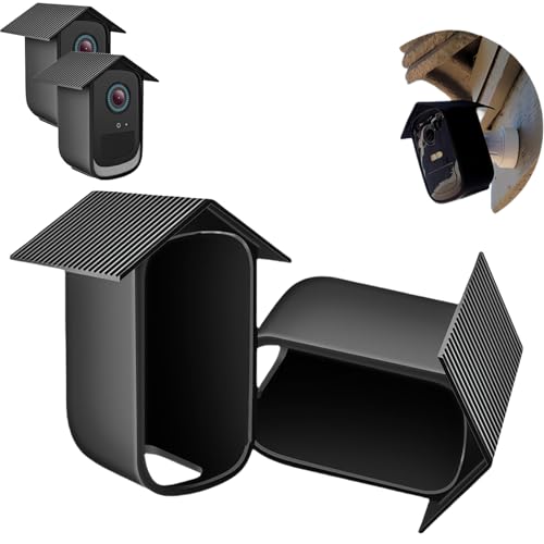 Wasserdichtes Silikon Kamera Schutz 2er Wetterfeste Silikonhülle für EufyCam 2C / 2C Pro UfyCam Silikonhäute Überwachungskamera Schützen UV-Schutz Wetterfester Durable Silicone for eufyCam 2C Camera von Nucalt