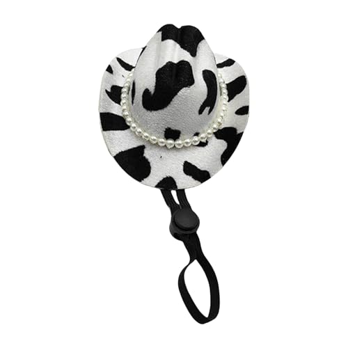 Eleganter Haustier-Hut, einzigartige Fedoras für kleine Hunde, Halloween, Fedoras, lustiges Kostüm, Foto-Requisiten, Kostüme von Nucelit