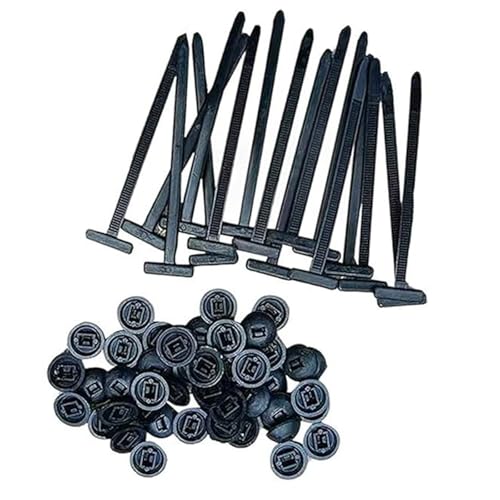 Strapazierfähige Nylonbinder, automatischer Verriegelungsmechanismus, wasserdichte Kabelbefestigungen, Set für Garage, Werkstatt, Wartung, Verriegelung von Kabelbinder-Clips Strapazierfähige Nylonbinder, automatischer Verriegelungsmechanismus, wasserdichte Kabelbefestigungen, Set für Garage, Werkstatt, Wartung, Verriegelung von Kabelbinder-Clips von Nucelit