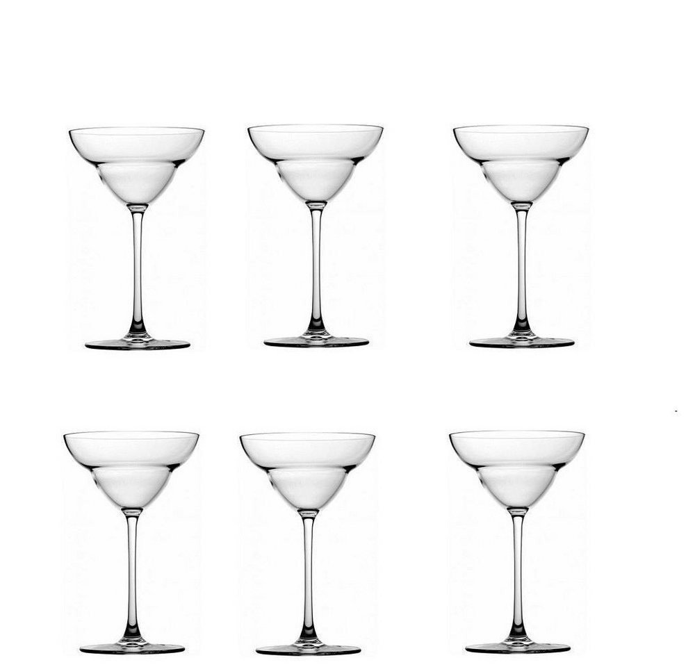 Nude Cocktailglas Nude Bar&Table Margaritaglas 6er Set 230 ml, Glas von Nude