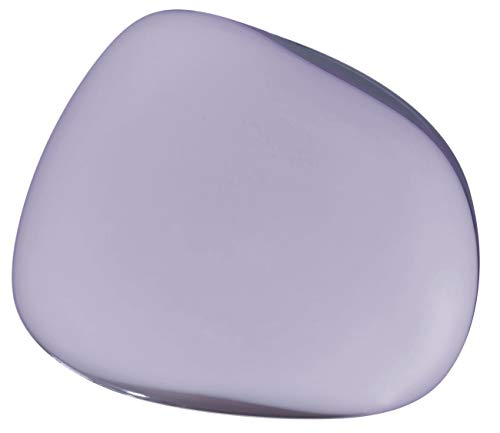 Nude Glas - Pebble Hanger - Wandhaken, Haken - Kleiderhaken - Farbe: Opal Pink - Maße: 9,7 x 11,6 x 4,5 cm von Nude
