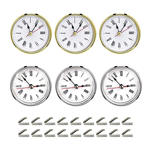 Nudeg 6-Teilige Uhrteile für Uhrharzform, Uhrteile für Uhr-Epoxy-GießHarzform von Nudeg