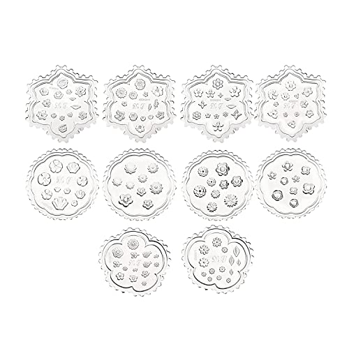 Nudiuhis 10 Stück Blumen-Polymer-Ton-Formen Mini-Harz-Polymer-Ton-Ausstechformen Kleine Blumen-Formen Gänseblümchen-Ton-Formen Kieselgel-Ton-Formen Nudiuhis 10 Stück Blumen-Polymer-Ton-Formen Mini-Harz-Polymer-Ton-Ausstechformen Kleine Blumen-Formen Gänseblümchen-Ton-Formen Kieselgel-Ton-Formen von Nudiuhis