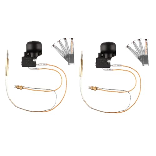 Nudiuhis 2 Stück Thermoelement und Neigungsschalter Geeignet für Den Außen-Patio-Heizstrahler, Geeignet für Den Winter, Thermoelement-Sensor-Set Nudiuhis 2 Stück Thermoelement und Neigungsschalter Geeignet für Den Außen-Patio-Heizstrahler, Geeignet für Den Winter, Thermoelement-Sensor-Set von Nudiuhis