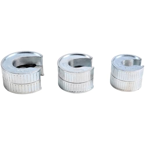 Nudiuhis 3PCS Schwere Rundrohrschneider 15mm/22mm/28mm Selbstverriegelung für Kupferrohr Aluminium PVC Kunststoffrohr Werkzeug von Nudiuhis