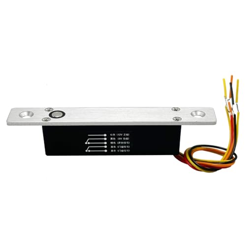 Nudiuhis DC12V -Schwenkschlösser Zugangskontrolle Elektrisches Schloss Mini-Elektroschloss Elektronisches Türschloss Status Normalerweise Geöffnet von Nudiuhis