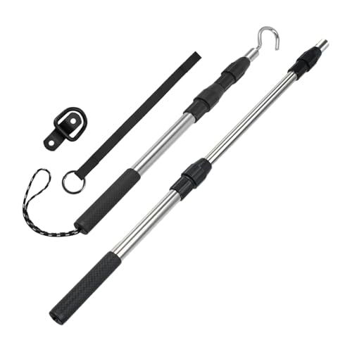 Nudorpn Attic Ease Zugsystem,Ausziehbare Dachboden Zugstangen Haken Set - Schwere Lasten Leiter Auslösewerkzeug Für LKW Plane Ladefläche Garage Nudorpn Attic Ease Zugsystem,Ausziehbare Dachboden Zugstangen Haken Set - Schwere Lasten Leiter Auslösewerkzeug Für LKW Plane Ladefläche Garage von Nudorpn