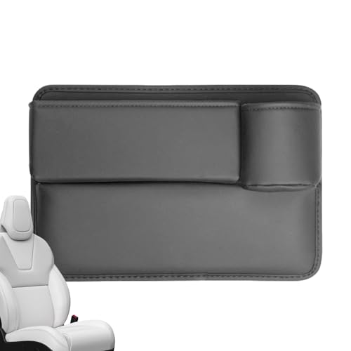 Nudorpn Aufbewahrungsbox für Autositze, Sitz-Organizer, Organizer für Autositze, multifunktionaler Organizer aus PU-Leder aus PU-Leder – Becherhalter zur Aufbewahrung von Autos von Nudorpn