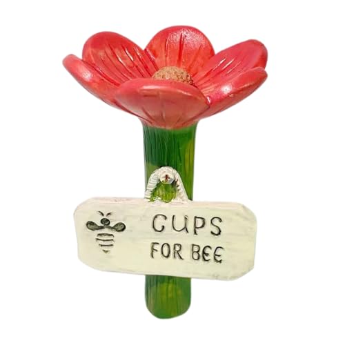 Nudorpn Bienentränke für den Garten | Tränke in Form von und Stopper | Bunte Becher für Bestäuber im Garten im Freien Nudorpn Bienentränke für den Garten | Tränke in Form von und Stopper | Bunte Becher für Bestäuber im Garten im Freien von Nudorpn