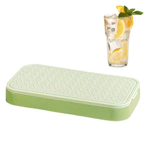 Nudorpn Eisschalen für Gefriertruhe mit Deckel, Würfeleistabletts mit Deckeln, flexible Silikonformen, stapelbar, Küchenzubehör, Lebensmittelform Nudorpn Eisschalen für Gefriertruhe mit Deckel, Würfeleistabletts mit Deckeln, flexible Silikonformen, stapelbar, Küchenzubehör, Lebensmittelform von Nudorpn