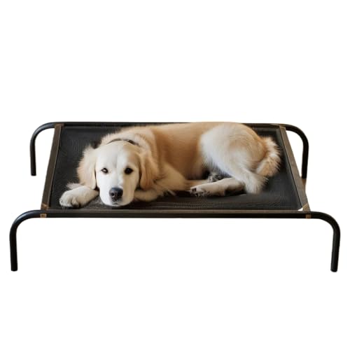 Nudorpn Erhöhtes Hundebett – Bett für Haustiere, robust und atmungsaktiv | Tragbarer Schlafplatz aus Netz für kleine und mittelgroße Hunde, ideal für Outdoor, Camping, Reisen, drinnen, von Nudorpn