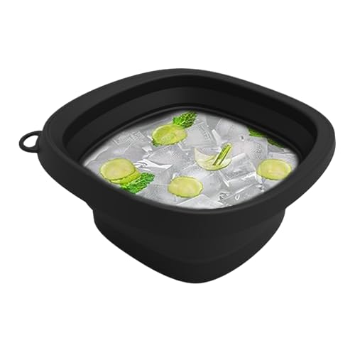 Nudorpn Face Plunge Bowl, Erfrischungsschüssel für das Gesicht – aus Silikon mit integriertem Eiswürfelfach, Erfrischung für das Gesicht, kaltes Becken, faltbar, für Gesichtspflege, Spa, Haus Nudorpn Face Plunge Bowl, Erfrischungsschüssel für das Gesicht – aus Silikon mit integriertem Eiswürfelfach, Erfrischung für das Gesicht, kaltes Becken, faltbar, für Gesichtspflege, Spa, Haus von Nudorpn