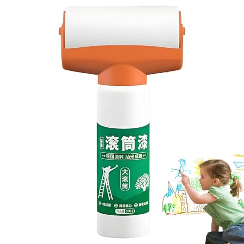 Nudorpn Farbrolle für Wandreparatur | Farbrolle zum Streichen von Wänden | Reinigungswerkzeuge für den Haushalt, schnelle Entfernung von Graffiti, Restaurierung von Möbeln, Badezimmer, Küche Nudorpn Farbrolle für Wandreparatur | Farbrolle zum Streichen von Wänden | Reinigungswerkzeuge für den Haushalt, schnelle Entfernung von Graffiti, Restaurierung von Möbeln, Badezimmer, Küche von Nudorpn