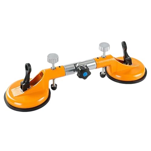 Nudorpn Fliesen Sauggreifer Werkzeug | Glas Sauger Lifter Boden Fixierer | Haftplatten Halter Für Haus Auto Laminat Boden Verlegung Entfernung Fenster Spiegel Fliese Beule Handhabung von Nudorpn