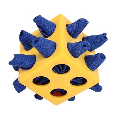 Nudorpn Leckerli-Spender für Hunde in Kugelform | Interaktives geistiges Stimulationsspielzeug für Hunde – Spielzeug zur Stressreduzierung im Innen- und Außenbereich von Nudorpn