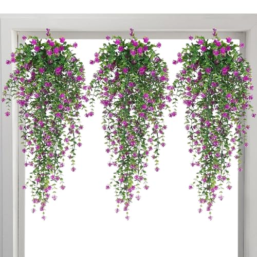 Nudorpn Pflanzendekoration, künstliches Rattan, weich und realistisch, künstlich, dekorativ, UV-beständig, für Innenbereich, Küche, Büro, Wohnzimmer, Schlafzimmer, Garten, Balkon, Veranstaltungen von Nudorpn