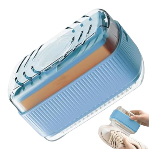 Nudorpn Seifenschale für die Reise – Seifenschale für Dusche mit Deckel – Schaumspender, tragbar, mit Abtropfgestell & Bürste für Reisen, Camping, Küche, Badezimmer von Nudorpn